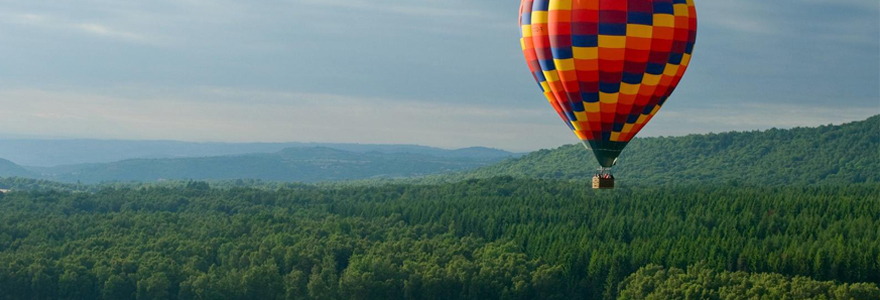 vol en montgolfière